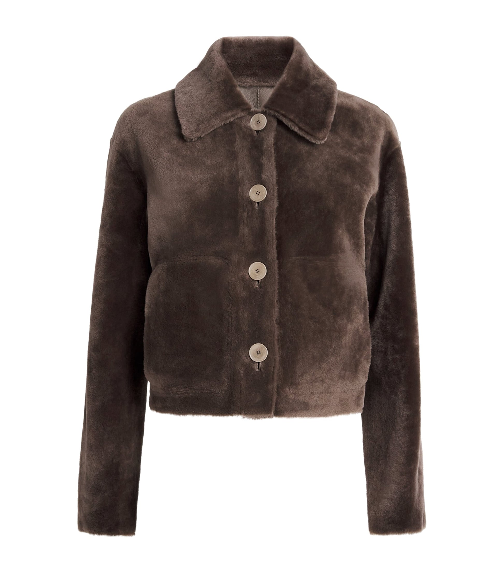 Joseph Brown Shearling Reversible Alloway Jacket