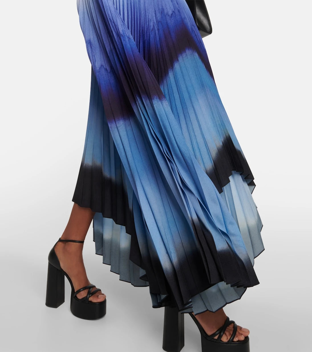 Altuzarra - Printed pleated maxi dress