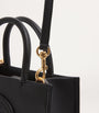 Tory Burch Black Mini Ella Tote Bag