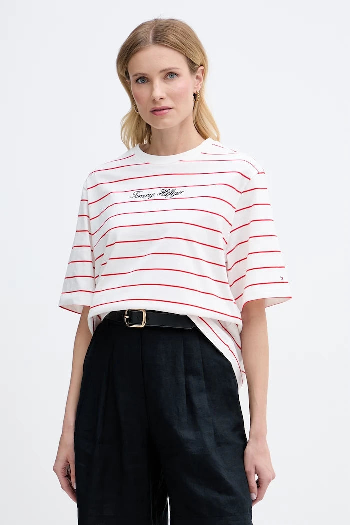 Tommy Hilfiger тениска дамска от памук