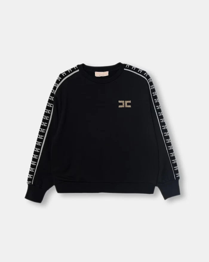 Elisabetta Franchi çocuk pamuklu sweatshirt