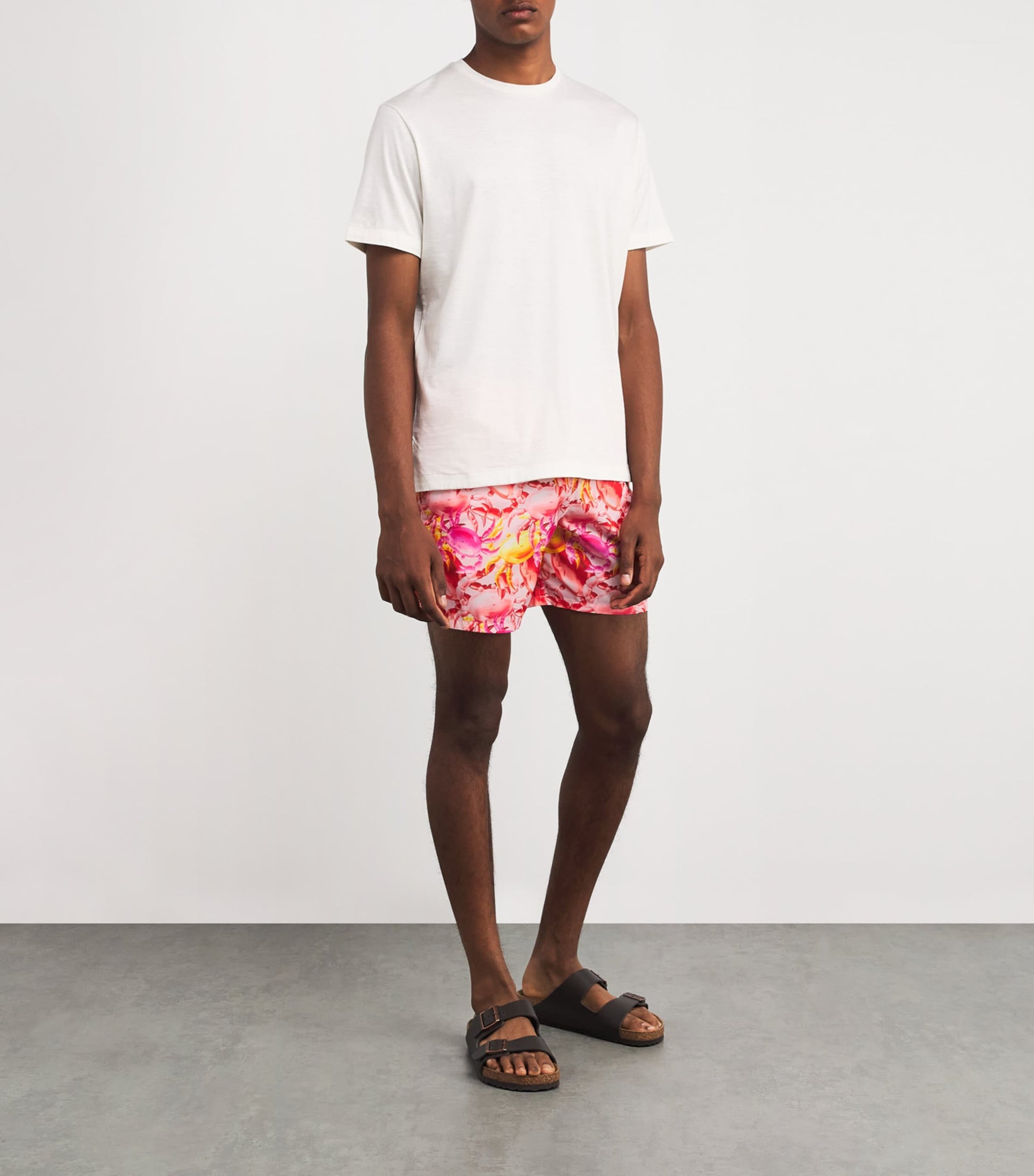 Crab Print Mahina Swim Shorts