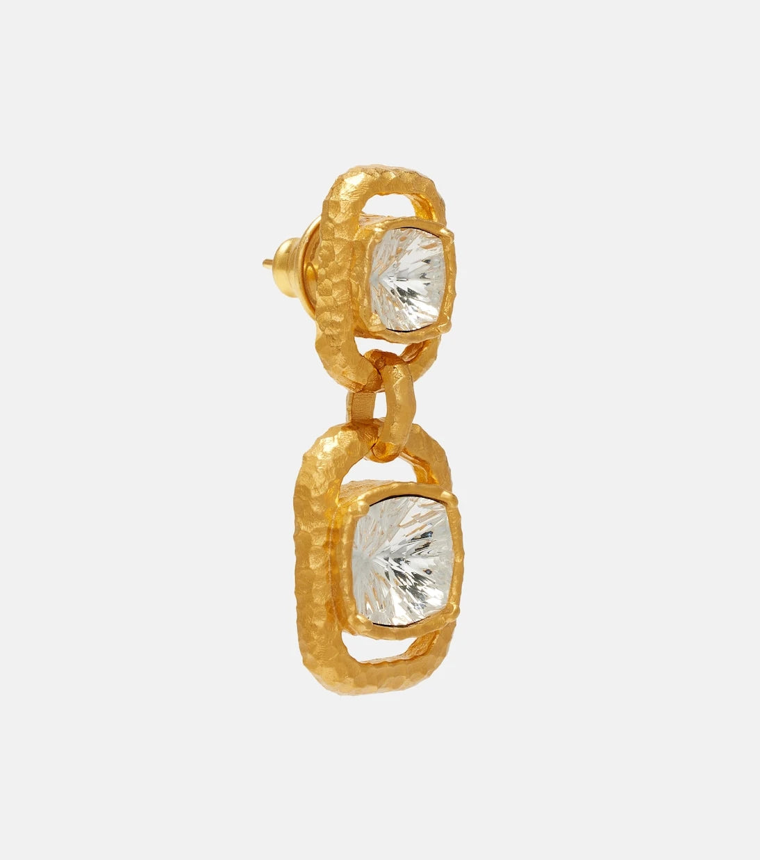 Oscar de la Renta - Crystal-embellished drop earrings