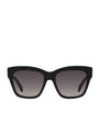 Celine Black Triomphe Square Sunglasses