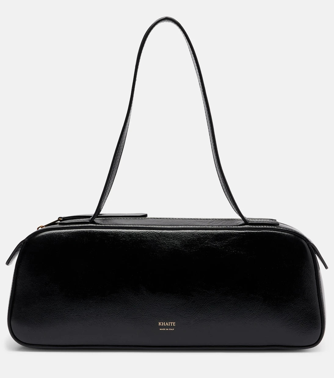 Khaite - Simona patent leather shoulder bag