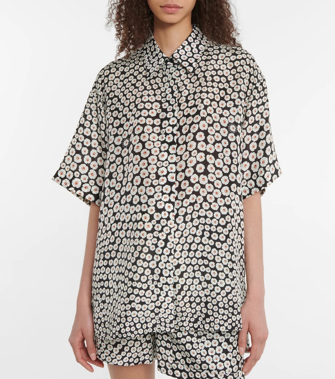 Stella McCartney - Floral silk shirt
