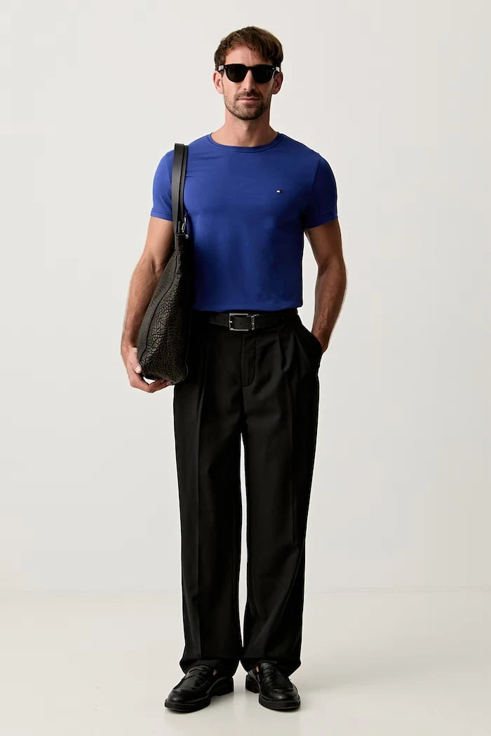 Tommy Hilfiger basic erkek pamuklu elastan tişört