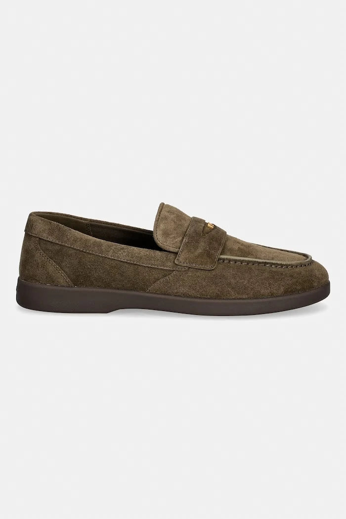 Michael Kors мокасини мъжки от велур Wesley Slip On