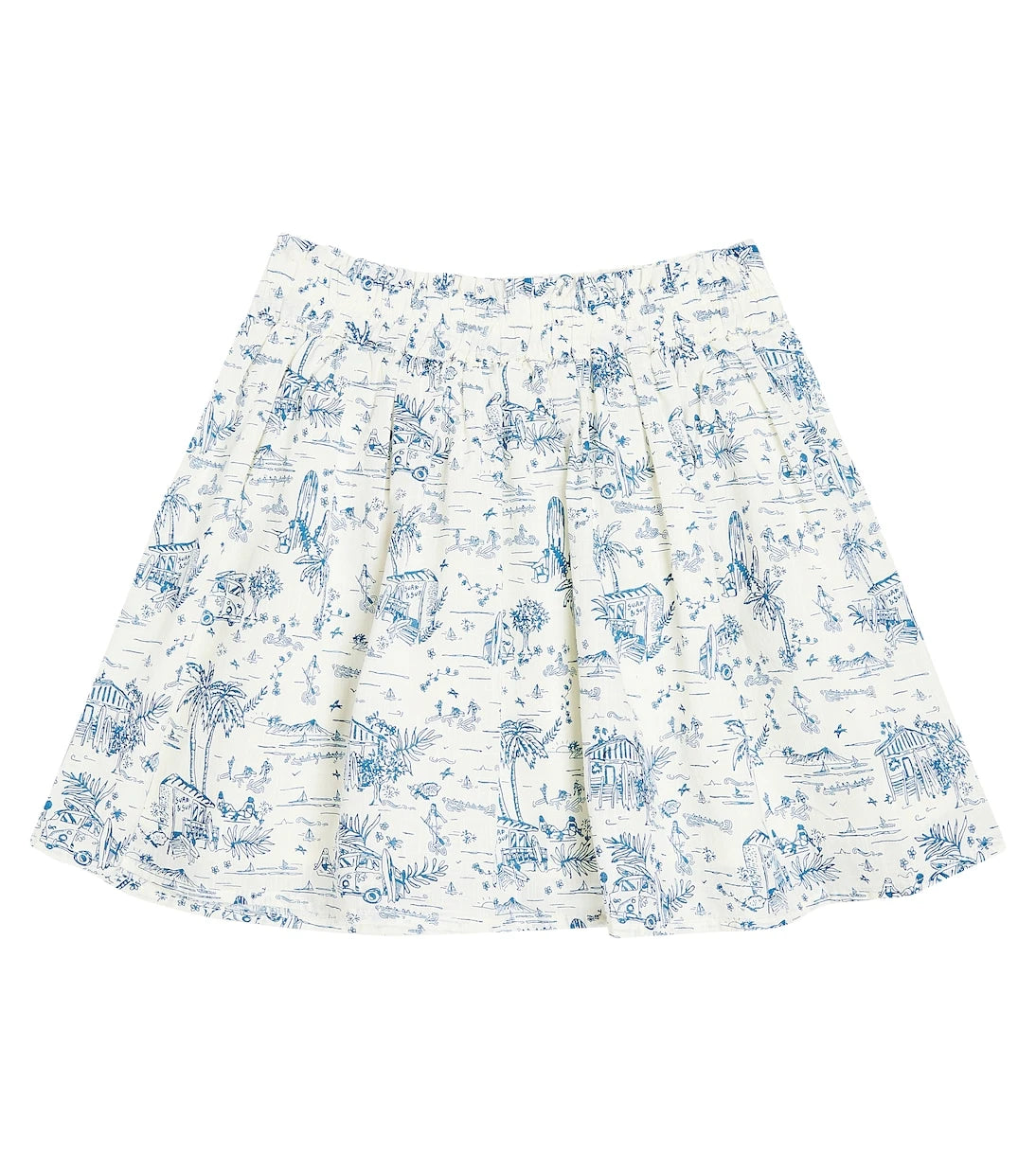 Scotch & Soda Kids - Printed cotton skirt