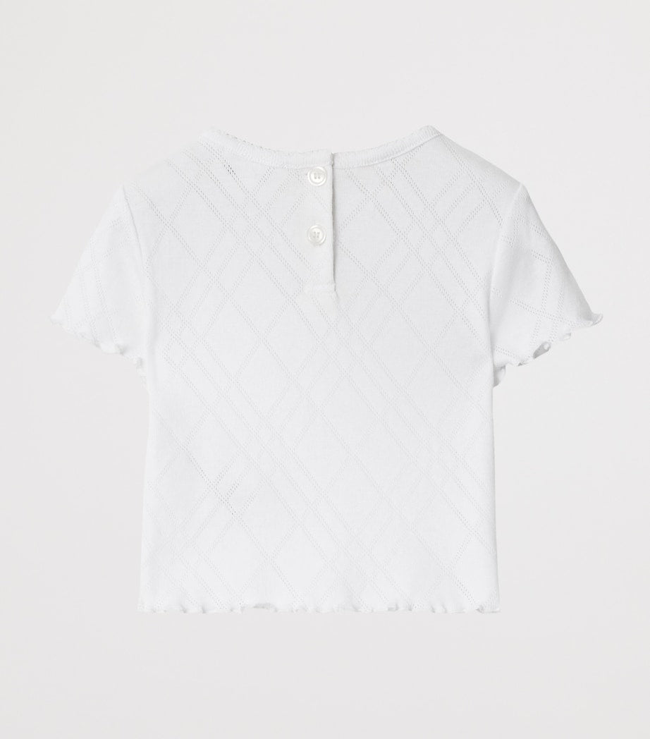 Burberry Kids Cotton Thomas Bear T-Shirt (6-24 Months)