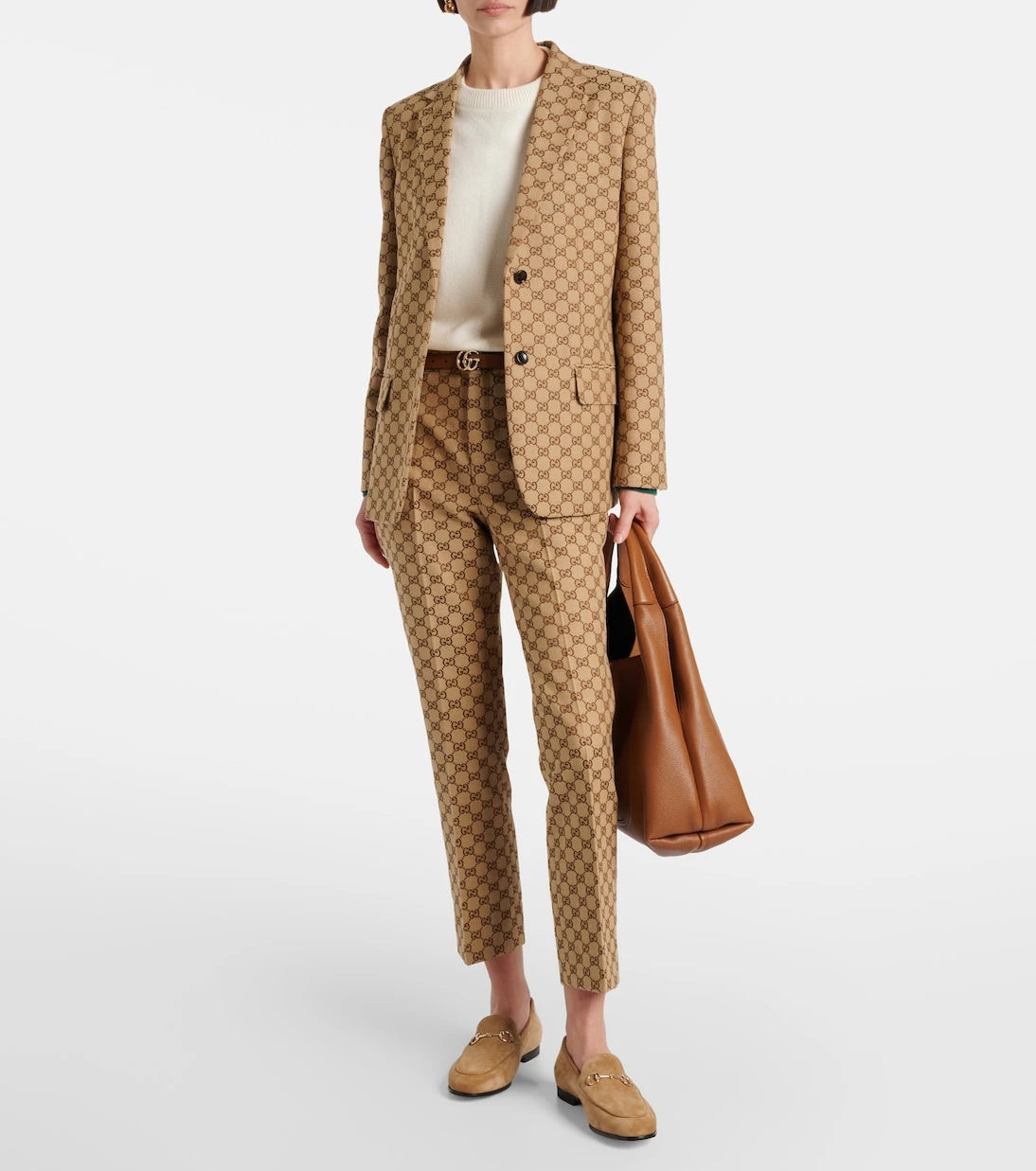 Gucci - Cotton-blend straight pants