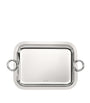 Silver-Plated Vertigo Handled Tray (26cm x 20cm)