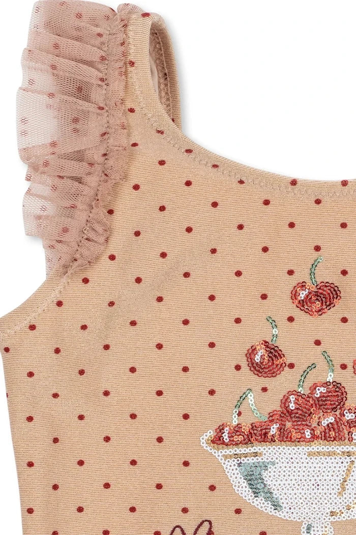 Konges Sløjd Çocuklar İçin Tam Mayo AMANDINE SWIMSUIT