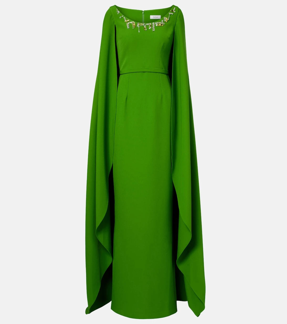 Safiyaa - Agata embellished crêpe gown