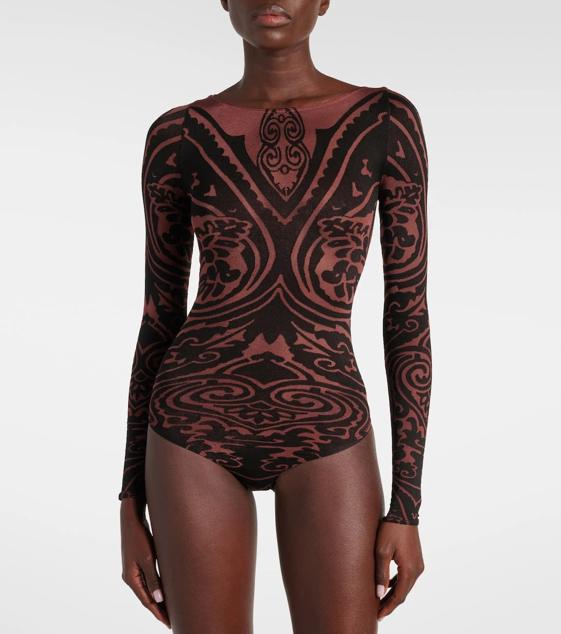 Wolford - x Etro Tattoo paisley bodysuit