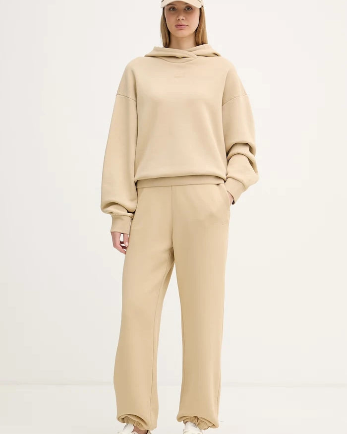 EA7 Emporio Armani kapüşonlu kadın pamuklu sweatshirt
