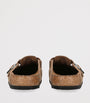 Suede Boston Clogs