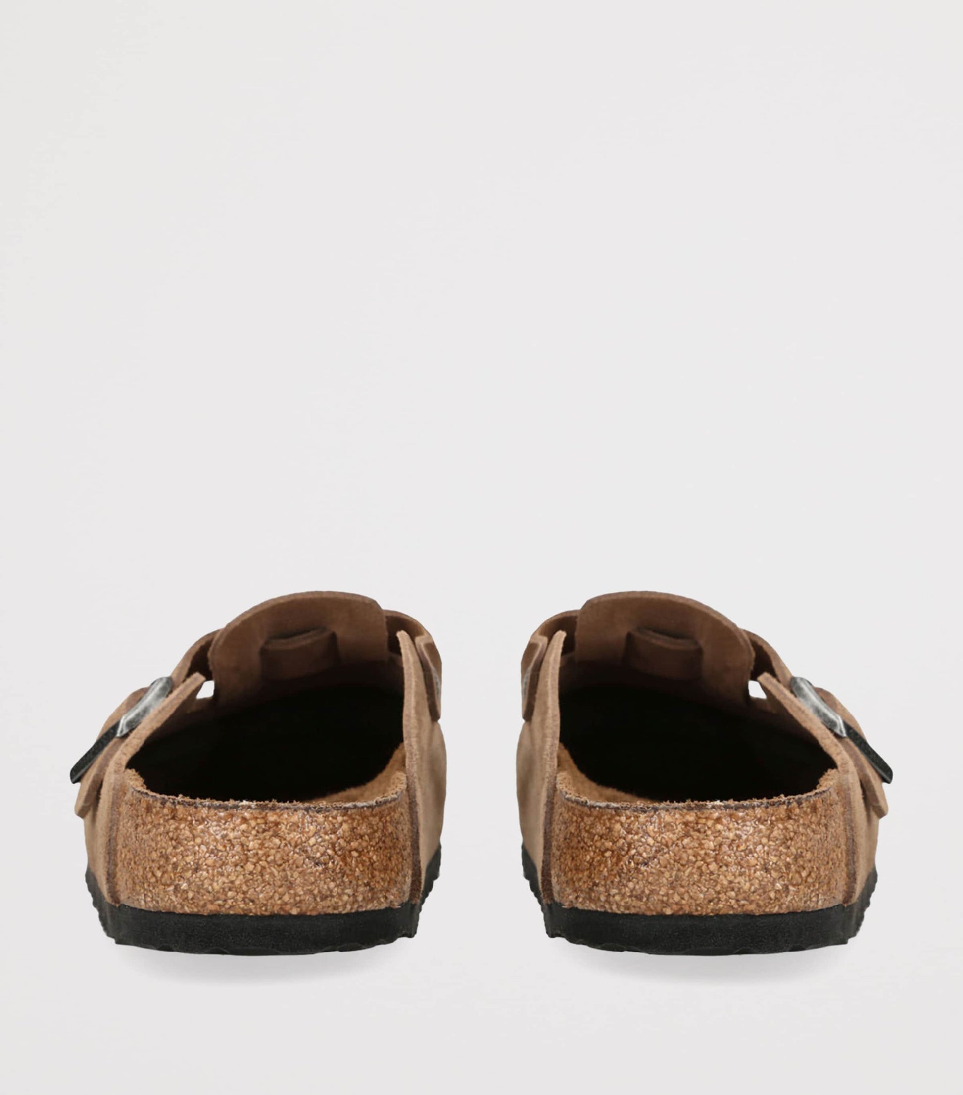 Suede Boston Clogs