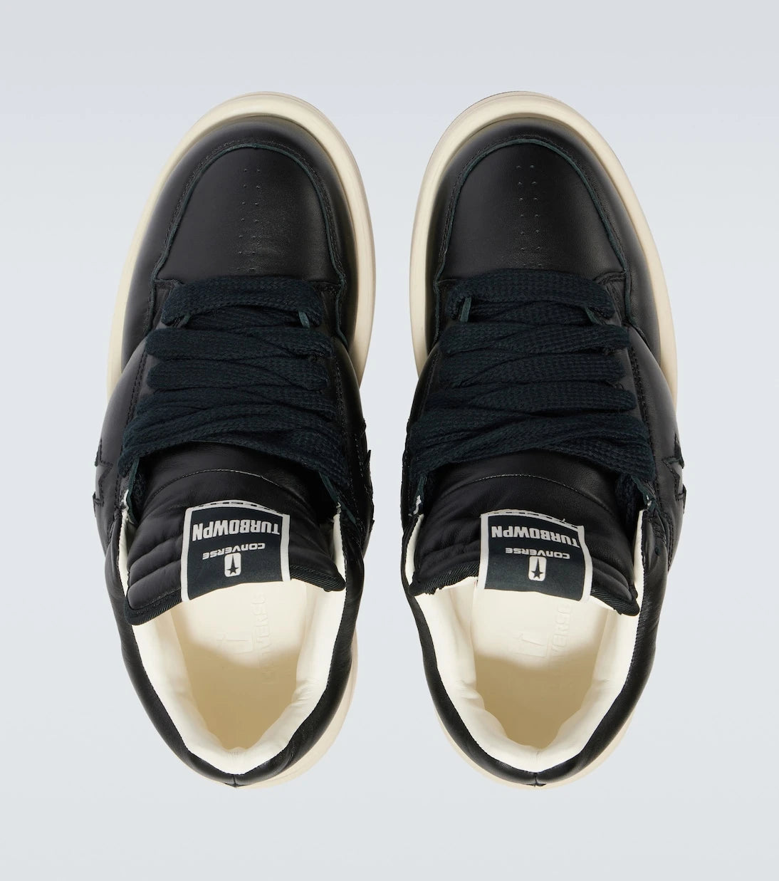 Rick Owens - x Converse deri spor ayakkabı