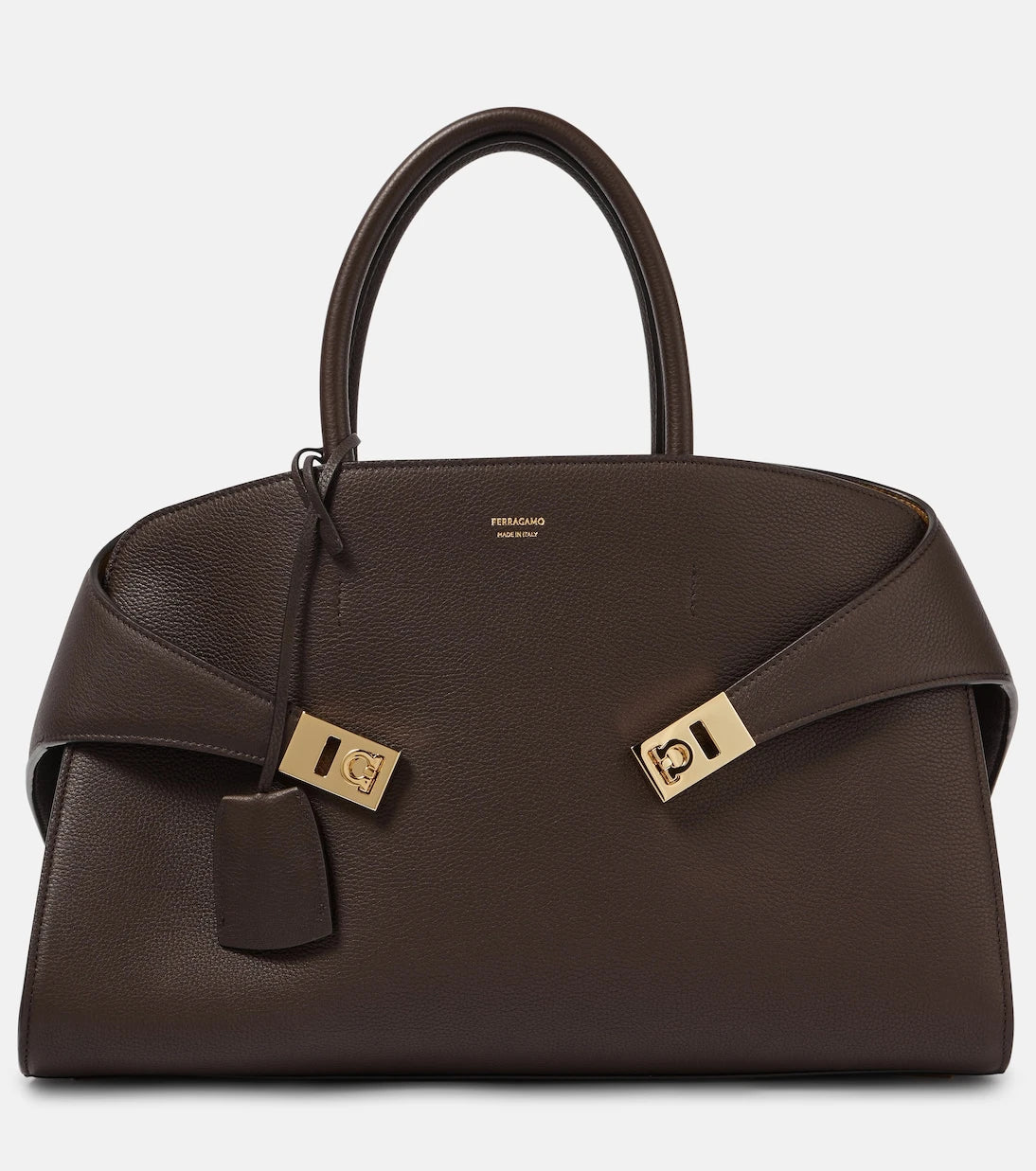 Ferragamo - Hug Medium leather tote bag