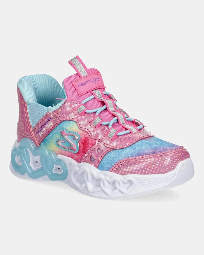 Çocuk Spor Ayakkabı Skechers INFINITE HEART LIGHTS ETERNAL SHIMMER
