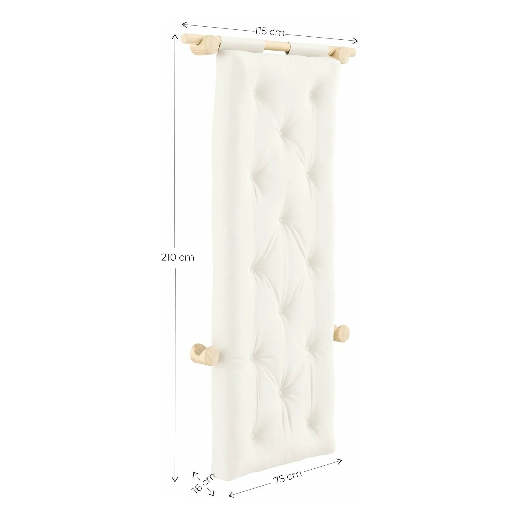 Karup Design - Hooked occasional bed 75x200 cm | Olive green