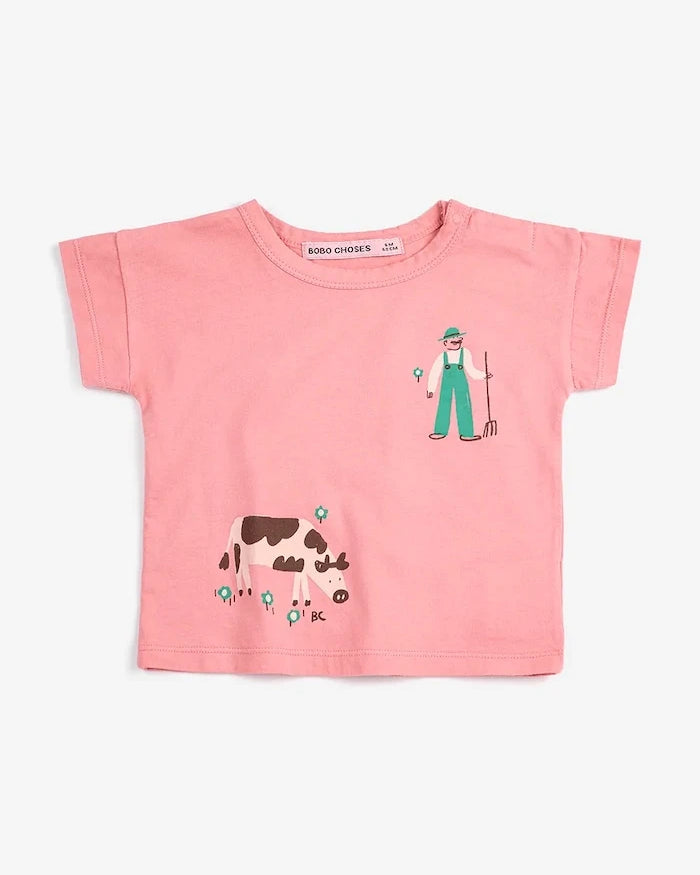 Bobo Choses Farm Adventure Bebek Pamuk Tişört