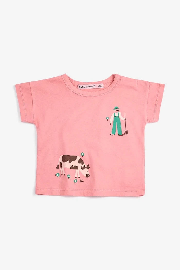 Bobo Choses Farm Adventure Bebek Pamuk Tişört