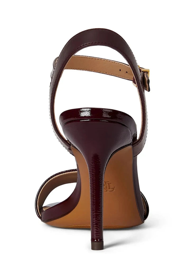 Кожени сандали Lauren Ralph Lauren Gwen