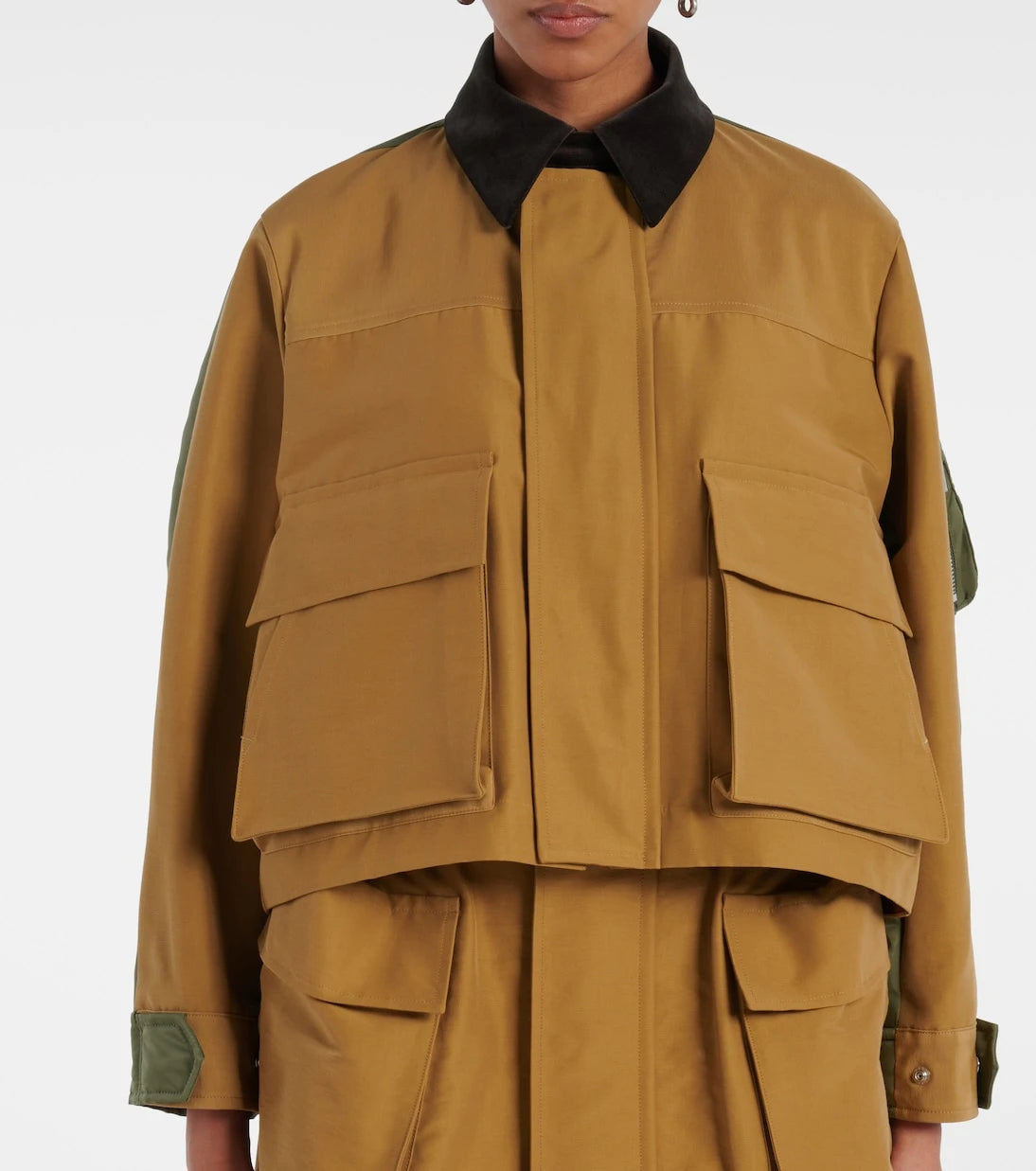 Sacai - Cotton-blend twill blouson