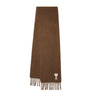 Alpaca-Blend Fringe Scarf