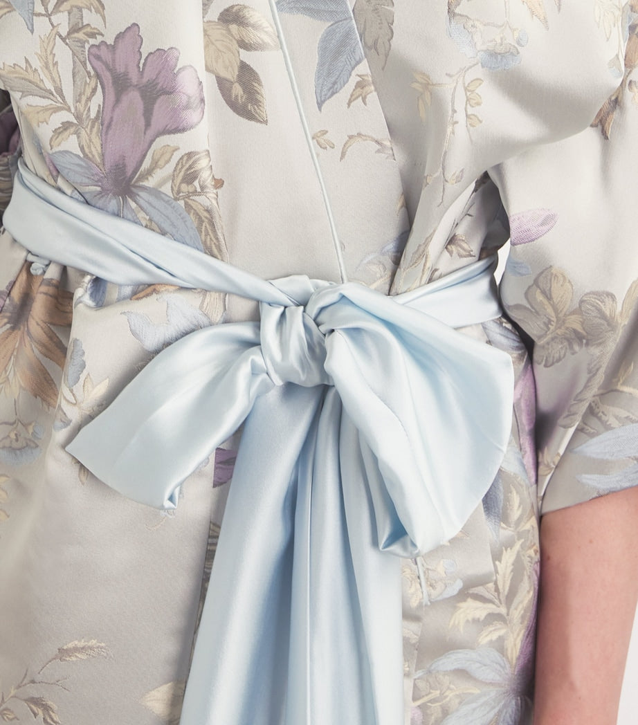 Silk Floral Kimono