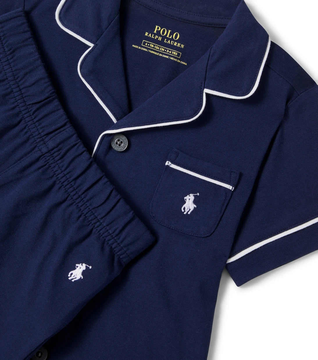 Polo Ralph Lauren Kids - Cotton jersey pajama set