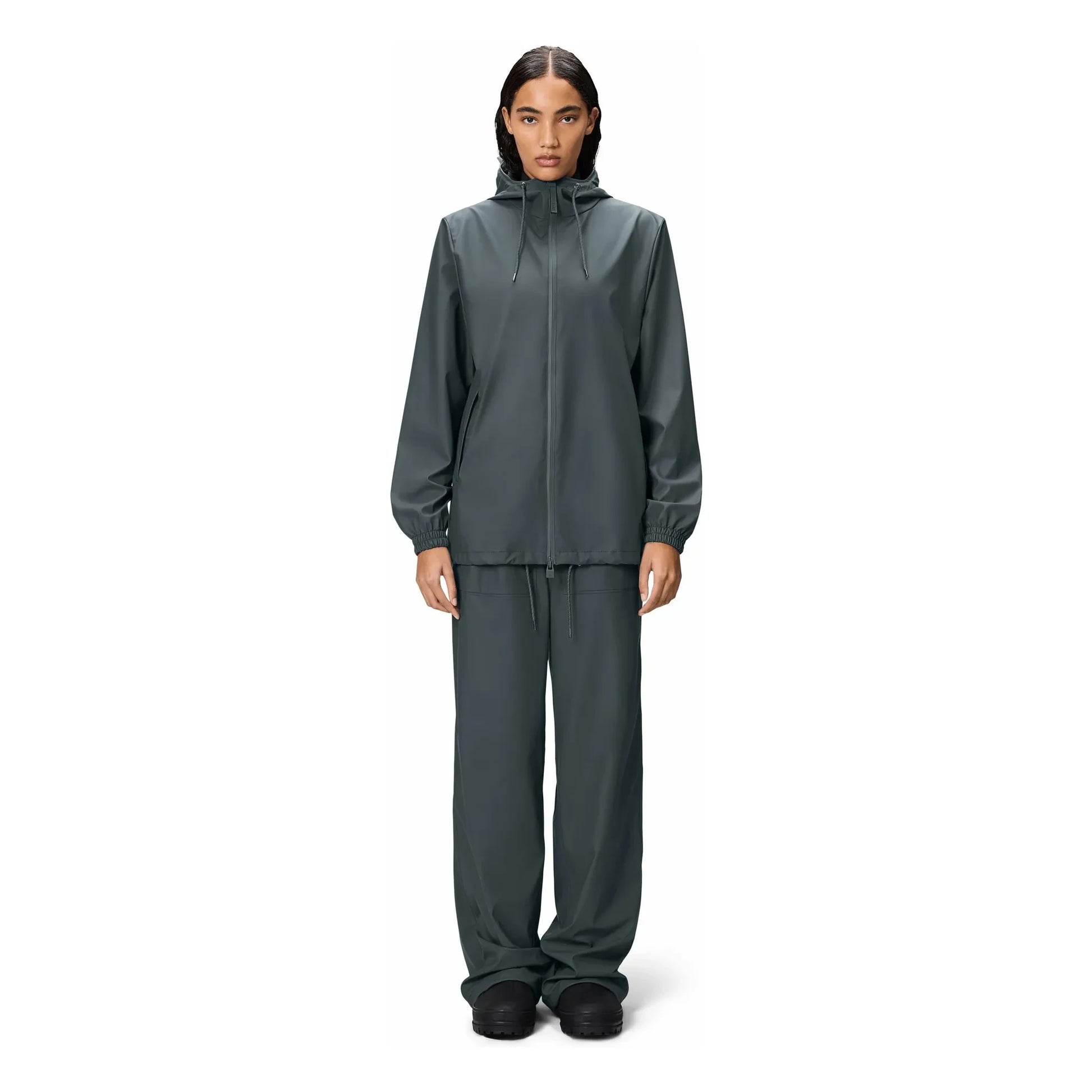 Rains - Storm Breaker W3 waterproof jacket | Lagoon Blue
