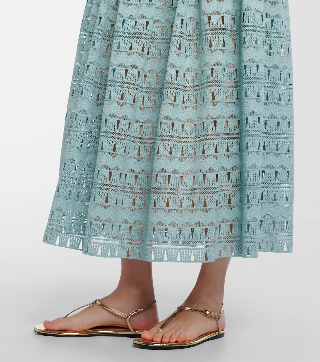 Elie Saab - Knitted maxi skirt