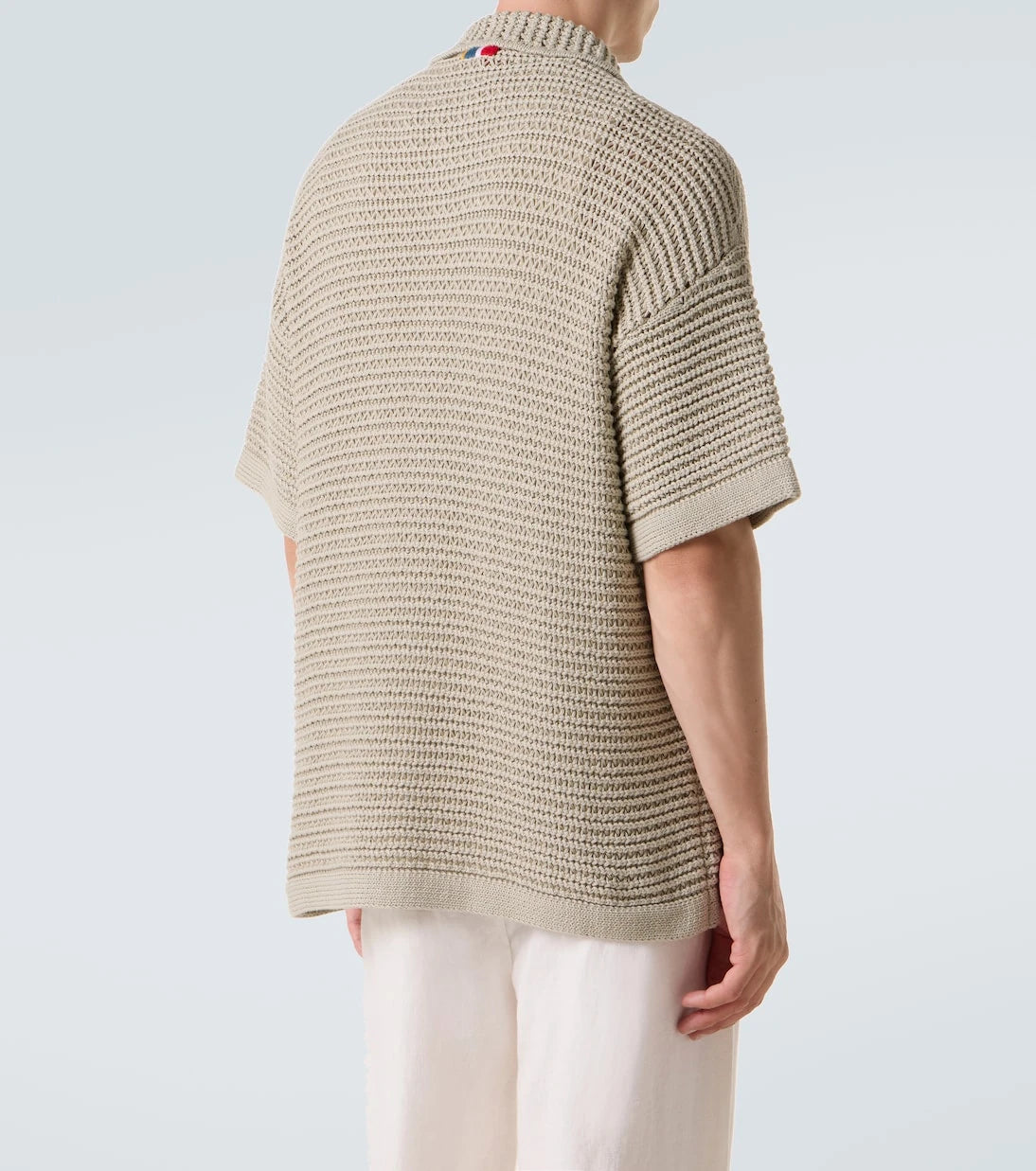 Orlebar Brown - Knitted cotton bowling shirt