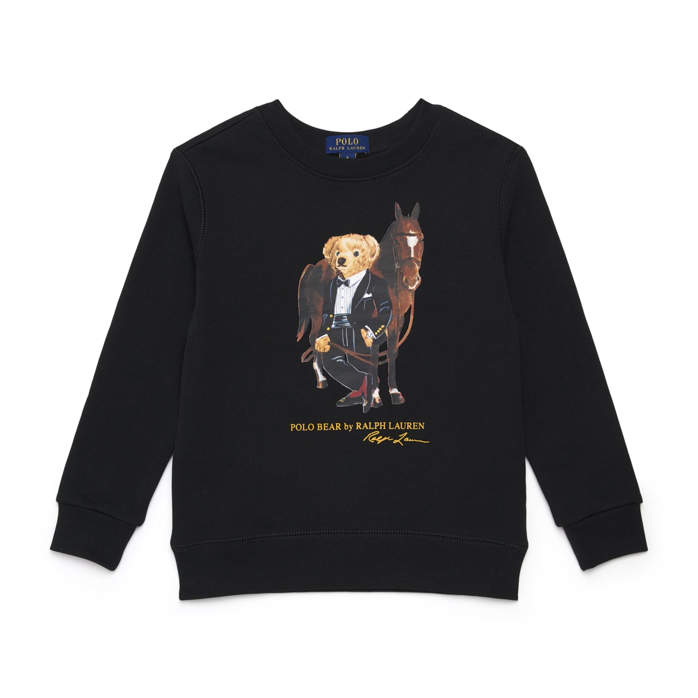 Ralph Lauren Kids Cotton Polo Bear Sweatshirt (2-7 Years)