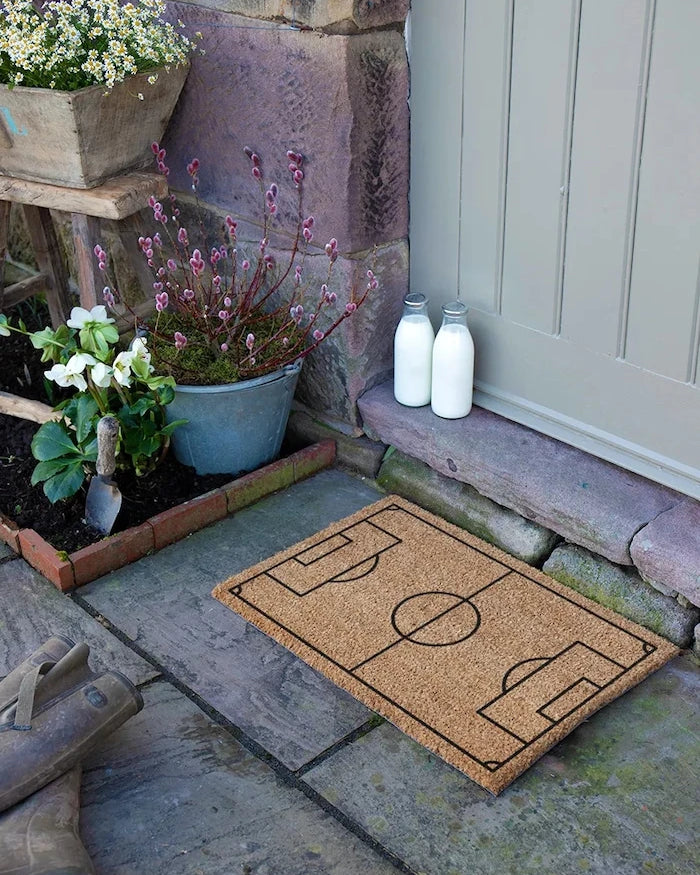 Artsy Doormats Football Pitch Paspas
