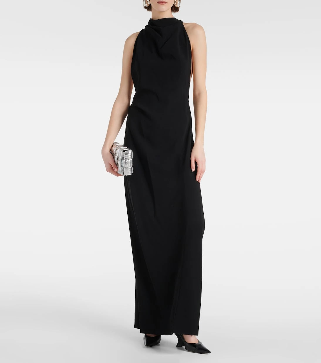 Proenza Schouler - فستان ماكسي من الكريب