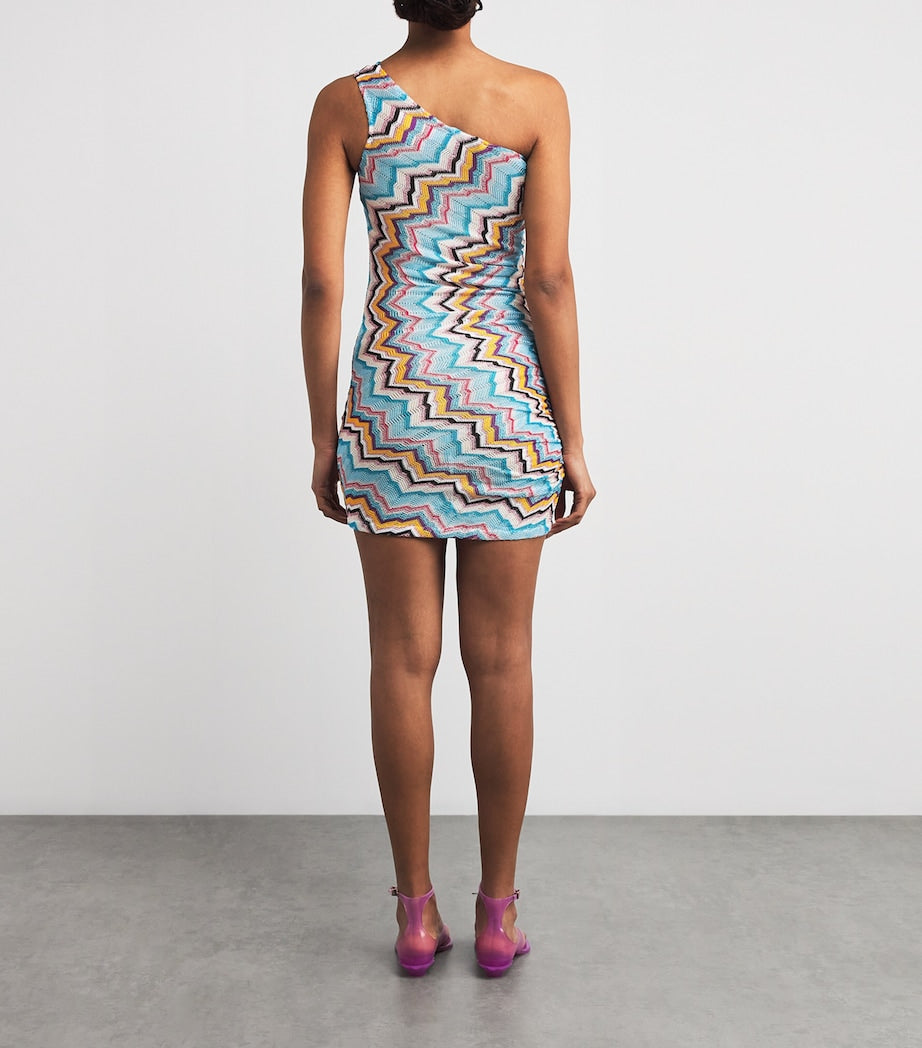 Missoni Multi Metallic-Knit Mini Dress