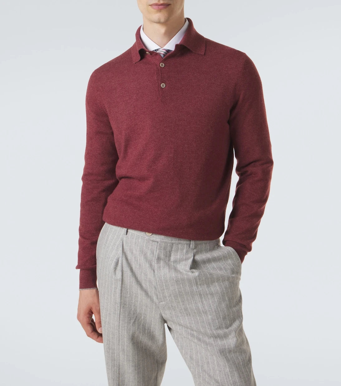 Brunello Cucinelli - Cashmere polo sweater
