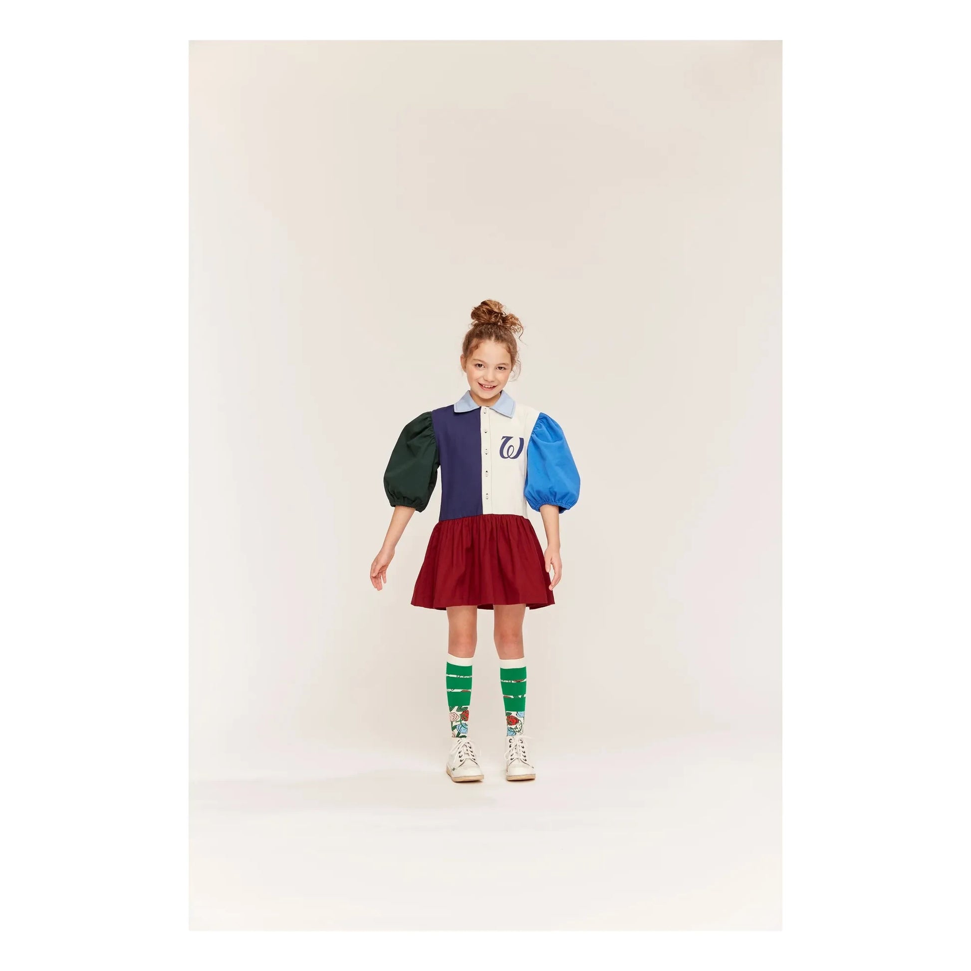 Wynken - Beau Collar dress | Blue