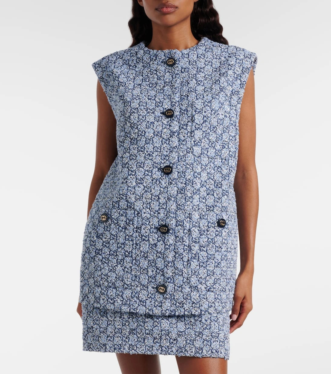 Gucci - GG tweed vest