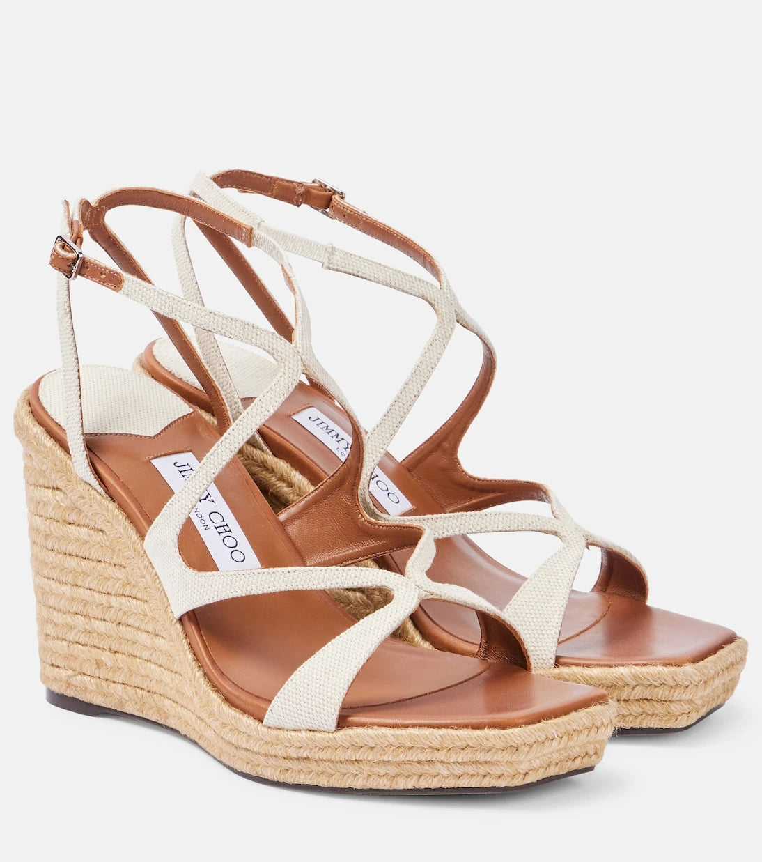 Jimmy Choo - Ayla 110 espadrille wedges