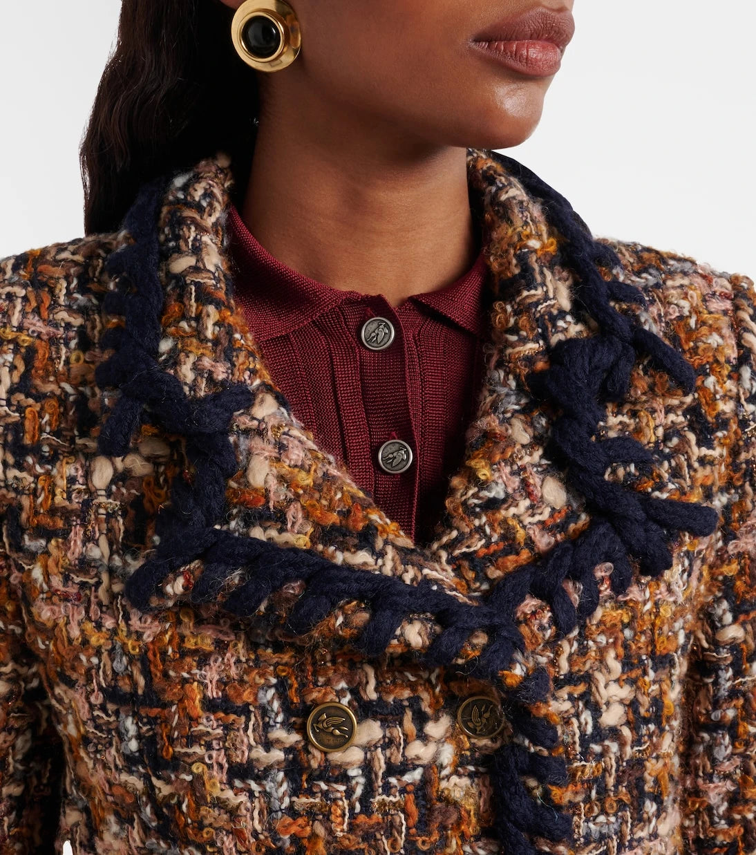 Etro - Paisley tweed blazer
