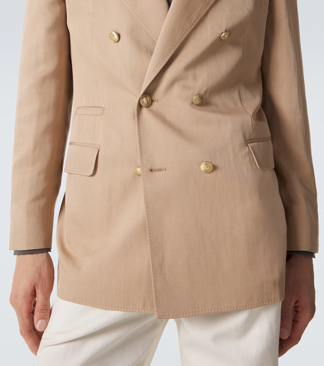Brunello Cucinelli - Silk and linen blazer
