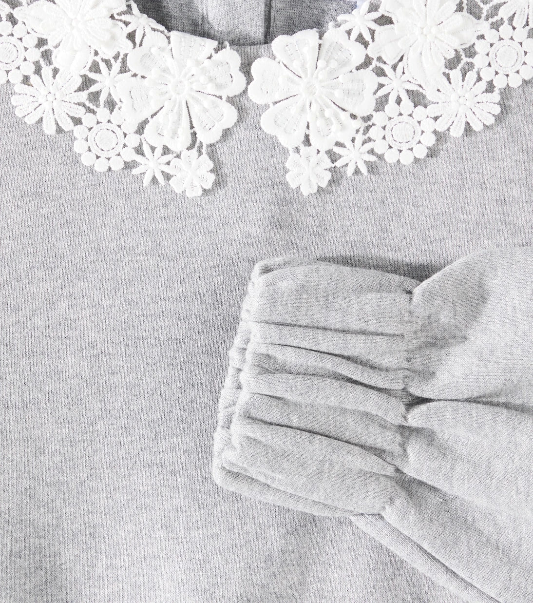Tartine et Chocolat - Embroidered cotton jersey sweatshirt