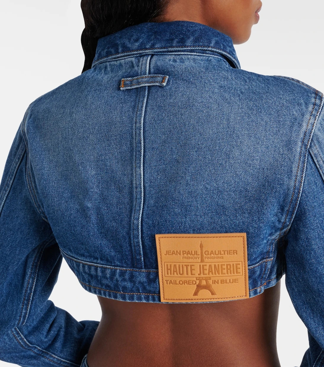 Jean Paul Gaultier - Cropped denim jacket