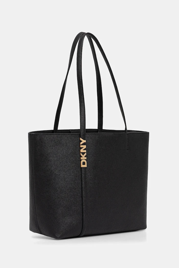 Кожена чанта Dkny