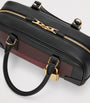 LOEWE Black x Albers Leather Amazona 23 Top-Handle Bag